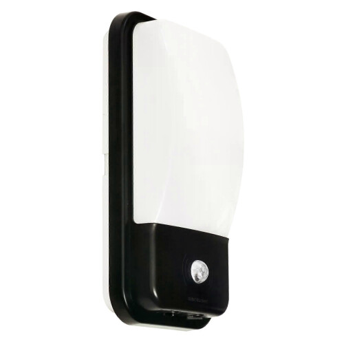 (Cool White 6000K) SINCELIGHT LED Bulkhead 20W with PIR Motion Sensor and Light Sensor  Dual Mode Switchable and Trigger