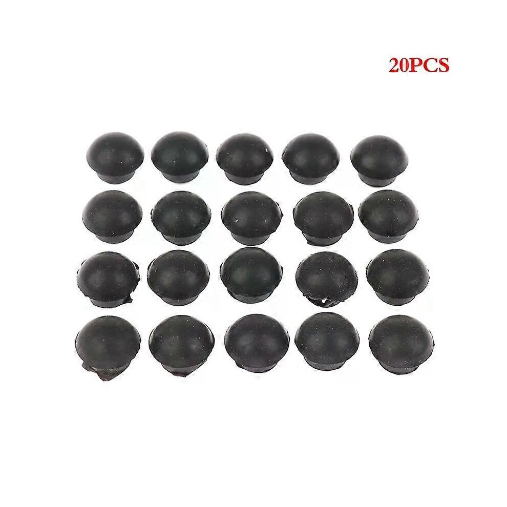 (A) 20Pcs Floor Jack Plugs Floor Jack Oil Filler Plugs Rubber Hydraulic Filler Bung 9013291404786