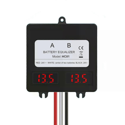 (24V HC01 LED Display) Battery Equalizer HC02 Batteries Regulators 4S Active Connect Solar System Charge Controller Voltage