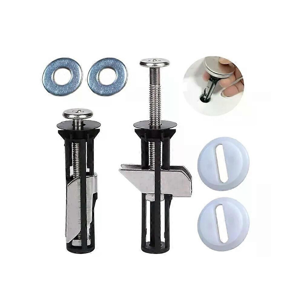 (A1) Duty Toilet Seat Fastener Bolt Kit Toilet Seat Screws Replacement Kit Universal Toilet Cover Fixing 9013291409477