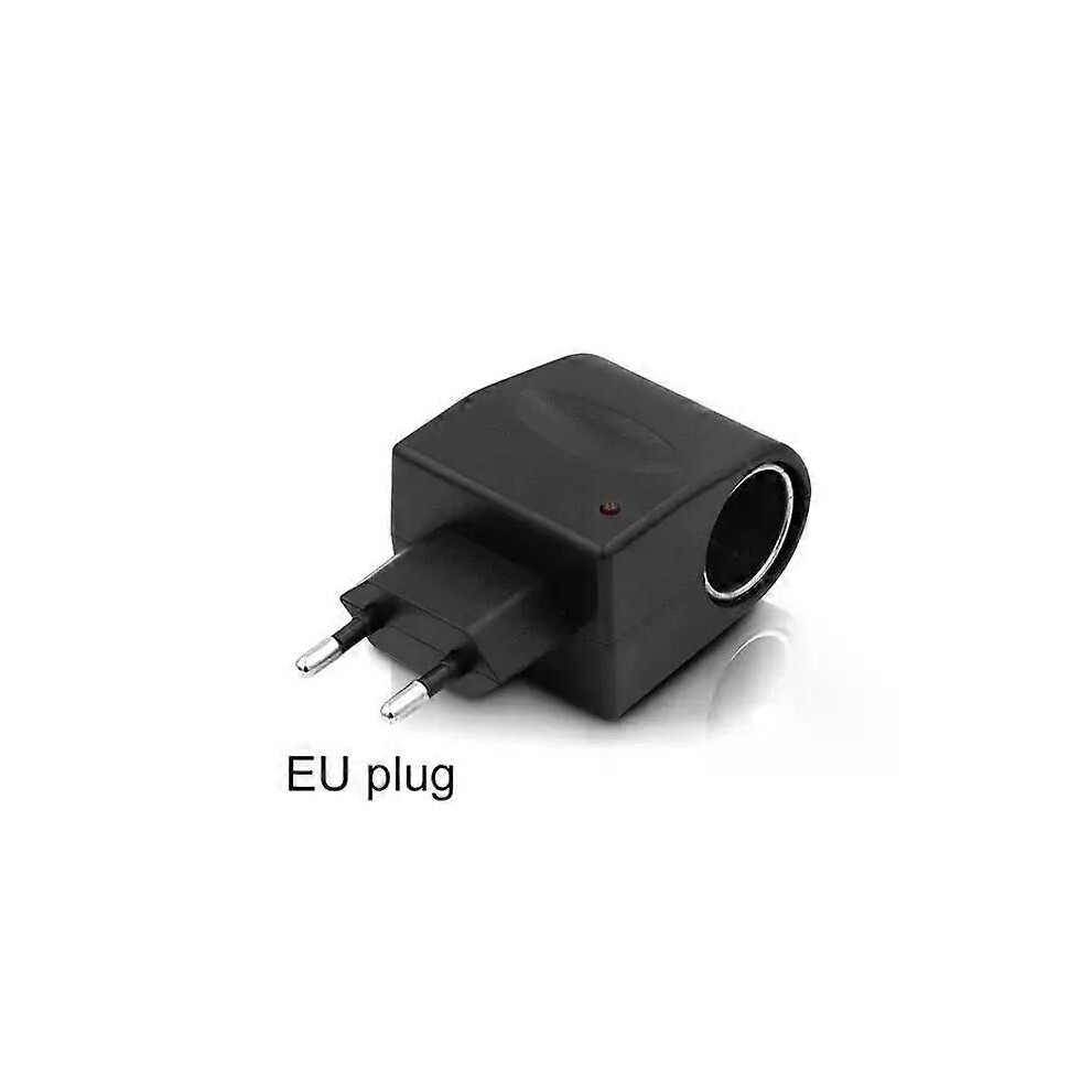 (Eu) Car Cigarette Lighter Adapter Ac 220V To Dc 12V Eu Us Plug Converter Wall Power Socket Plug Adapter 9013291409453