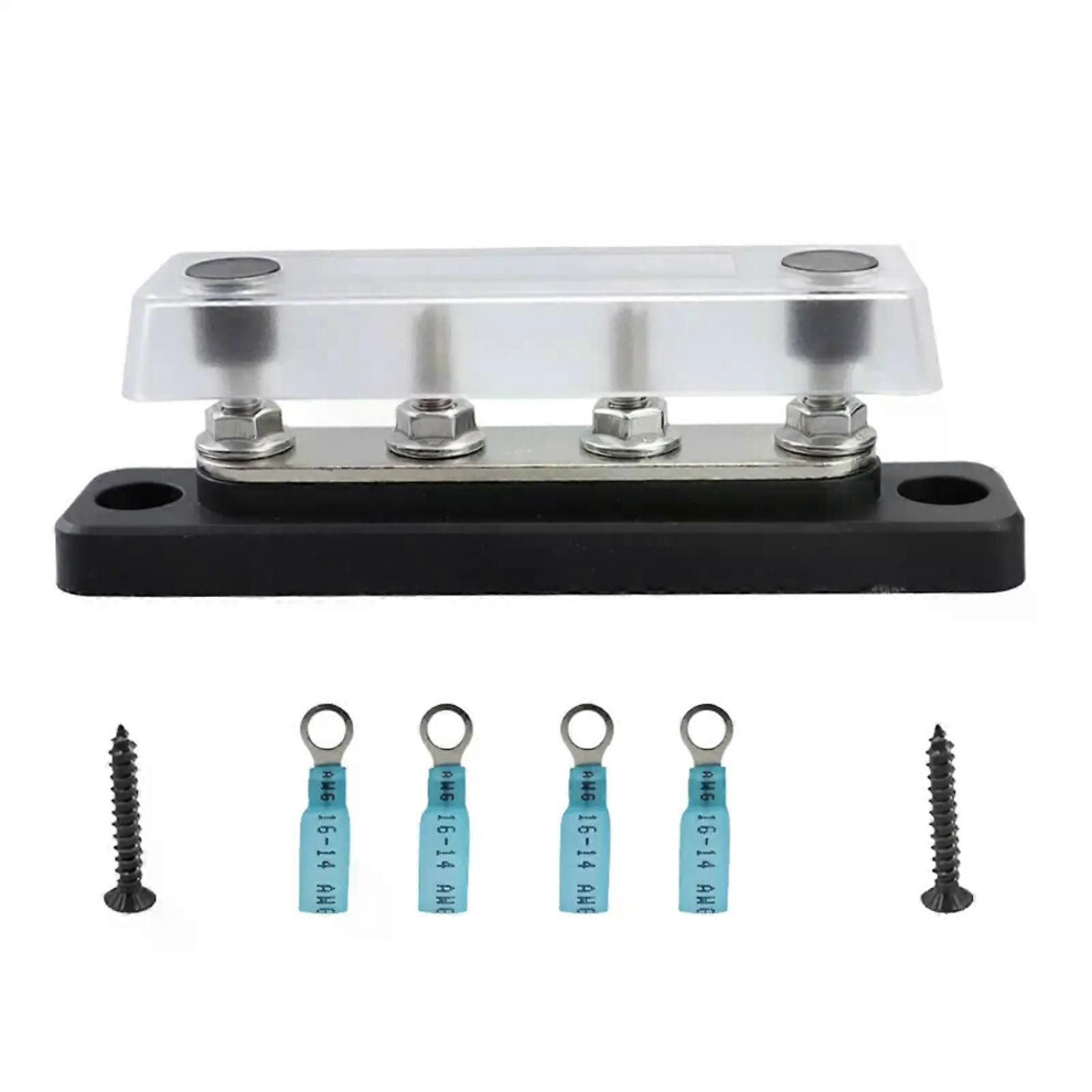 (Black) Power Distribution Terminal Block Bus Bar Terminal Block For Automotive 9013291421264