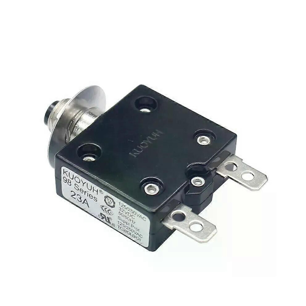 (5A) 32Vdc Kuoyuh Overload Protector Reset Push Button Thermal Circuit Breaker 9013291410060