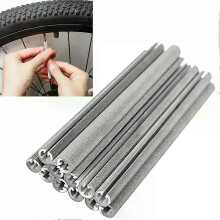 (12PCS)12/24x Cinta reflectante para radios de bicicleta, reflector de alambre de acero, cinta de advertencia