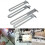 (B) Metal Sewing Machine Foot Multi-function Three Needle Five Wire Presser Foot Sewing Machine Accessories 3