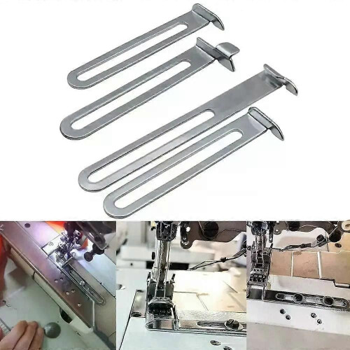 (B) Metal Sewing Machine Foot Multi-function Three Needle Five Wire Presser Foot Sewing Machine Accessories 2