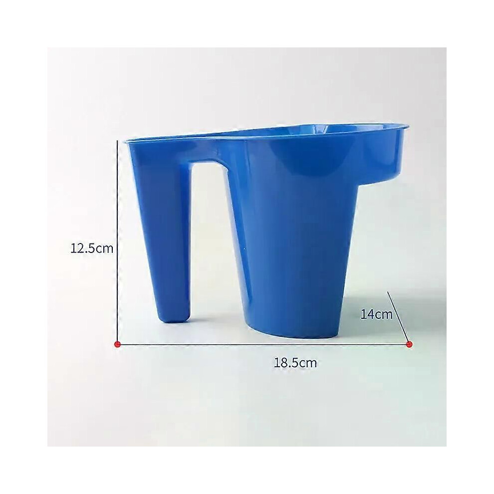 (A2) 1 Pcs Roller Brush Holding Paint Cup New Material Convenient Construction Blue Plastic Paint Tray Paint 9013291431072