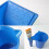 (A2) 1 Pcs Roller Brush Holding Paint Cup New Material Convenient Construction Blue Plastic Paint Tray Paint 4