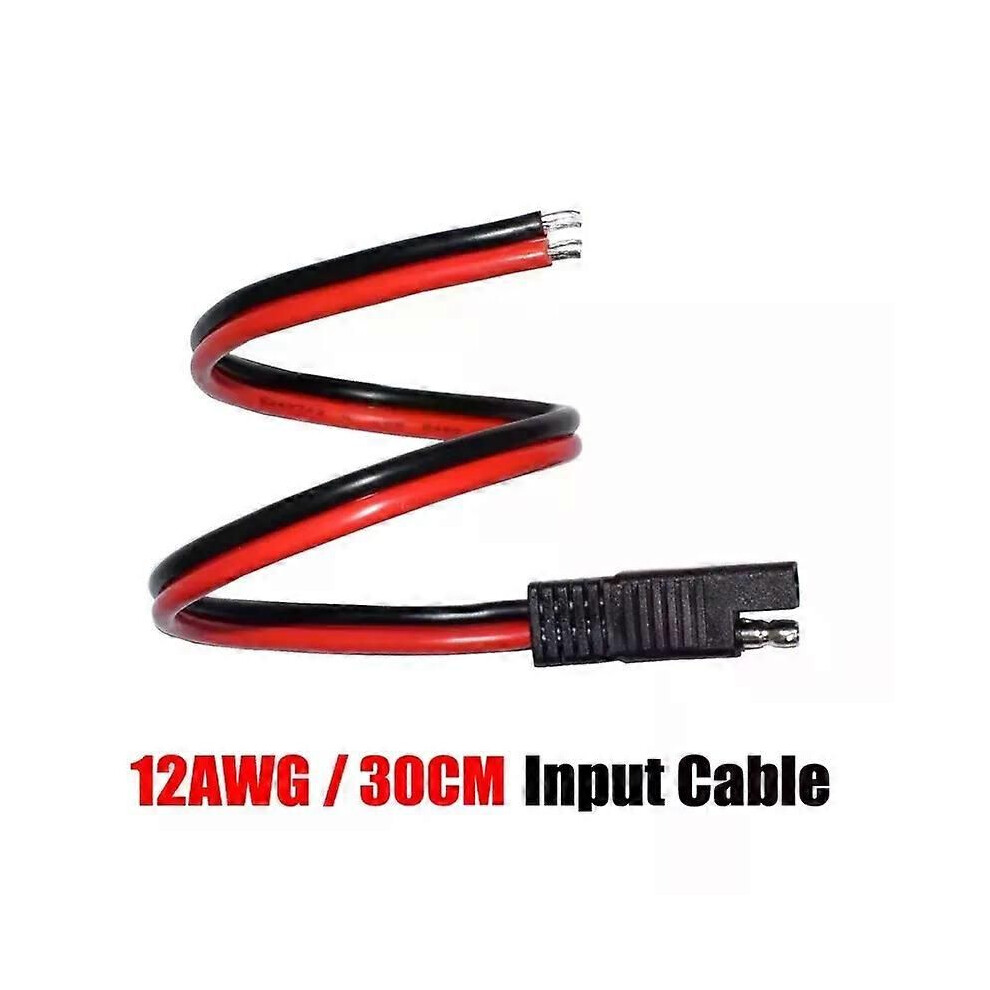 (30Cm) 12Awg 30Cm Sae Connector Extension Cable Sae Sidewall Port Quick Connector Disconnect Plug Sae Automotive 9013291410039