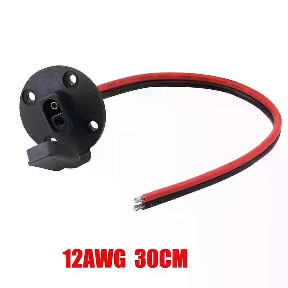 (30Cm1) 12Awg 30Cm Sae Connector Extension Cable Sae Sidewall Port Quick Connector Disconnect Plug Sae Automotive 9013291410046