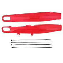 Protection de bras oscillant (rouge) pour moto Honda CRF250L CRF300 2012- (remplace directement)