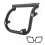 (Left) Motorcycles Saddlebag Support Rack 16mm Welded Iron Pipe Motorcycle Side Bag Mounts Bracket For Yamaha 4