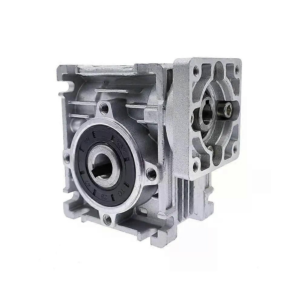 (5 To 1) Speed Reducer Worm Dc Motor Gearbox Rv030 14Mm Output 5:1-80:1 Worm Gearbox Speed Reducer For Nema 23 9013291420625