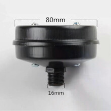 (16mm) 16/20mm utvändig gänga filterljuddämpare för luftkompressorintag liten luftpumpkolv