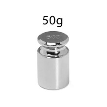 (50g 1pc) Accurate Calibration Set Stainless Steel Weight Chrome Plating Scale Weights Set For Home Kitchen Tool