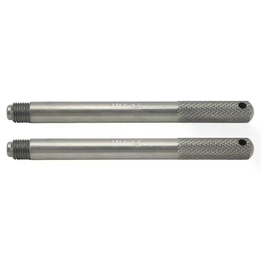 (M14 X 1.5) 2Pcs Wheel Alignment Pin Wheel Hanger Pin Set Rim Stud Pin Tool For Car Tire Repair Tire Repair Tools 9013291415225