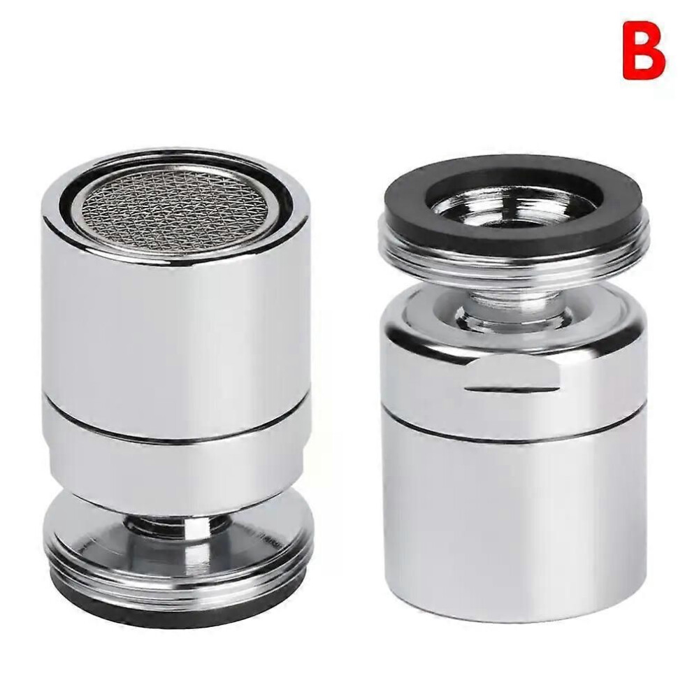 (B) 1Pc 360 Degree Swivel Brass Faucet Aerator Water Bubbler Saving Tap For Bathroom Kitchen Bidet Faucet 9013291428553