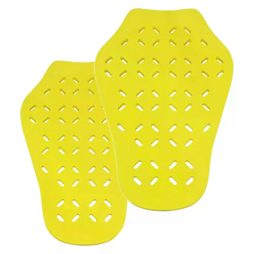 (M) Protector de espalda con inserción, transpirable, de EVA, con absorción de impactos, almohadillas