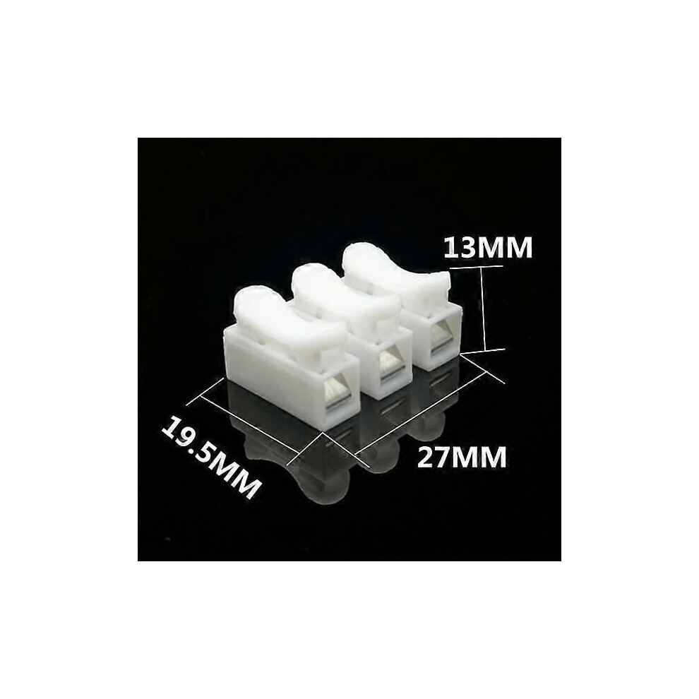 (20Pcs) 10/20Pcs Wire Connectors Ch-2 Ch-3 No Solding Welding Quick 2P 3P Cable Wire Connector No Screw Terminal 9013291419247