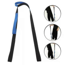 (Blue) Convenient Leg Lifter Strap Training Belt Lifting Straps Heavy Duty Band Red 1 Item Walking Elder