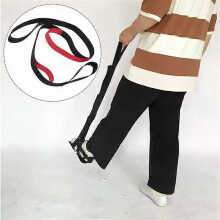 (Red) Convenient Leg Lifter Strap Training Belt Lifting Straps Heavy Duty Band Red 1 Item Walking Elder
