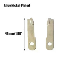 (Alloy Nickel Plated) 2pcs Circle Hole Cutting Blades Adjustable Wood Circle Hole Cutting Drill Bit 30/40mm Silver Alloy Blade