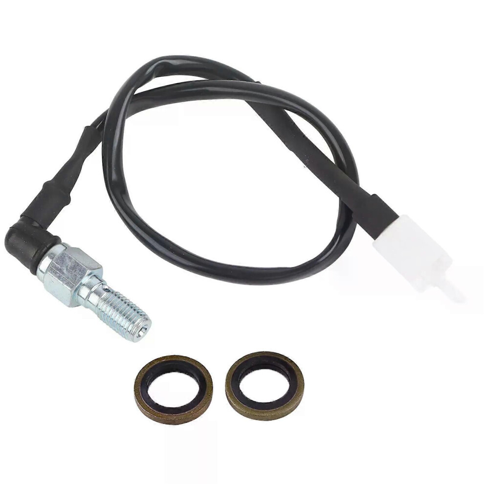 (M10x1.25mm) M10*125Mm/M10*1Mm Universal Motorcycle Hollow Bolt Hydraulic Brake Pressure Rear Switch Moto Accessories Light 9013291415294