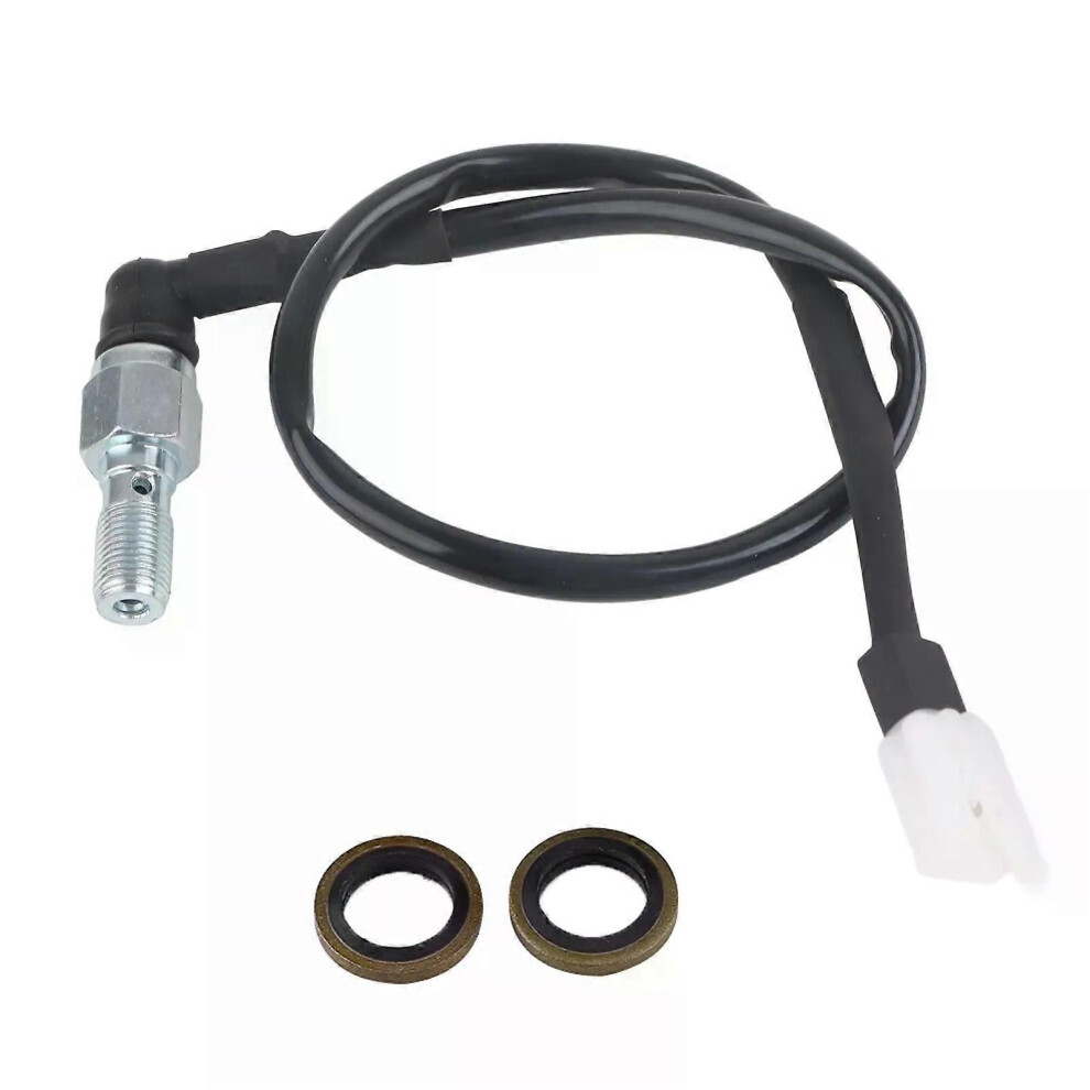 (M10x1mm) M10*125Mm/M10*1Mm Universal Motorcycle Hollow Bolt Hydraulic Brake Pressure Rear Switch Moto Accessories Light 9013291415287