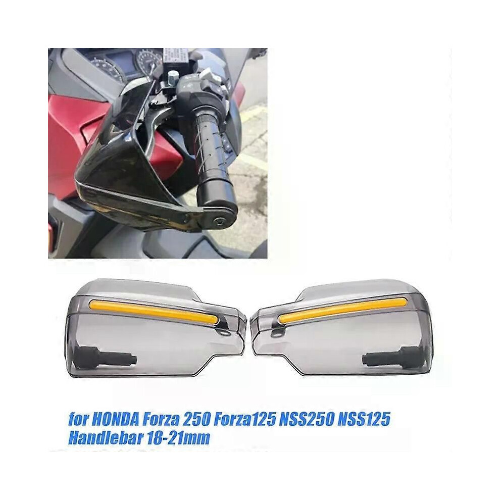 (Transparent Smoke) Motorcycle Handguard Protector For HONDA Forza 250 / 125 NSS250 NSS125 Handlebar 18-21Mm Hand Shield-image-OPC-PJG5X7X-NEW