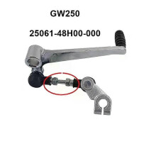 (GW250)25061-48H00-000 Moottoripyörän vaihteenvaihtopolkimen vaihdevipu Suzuki GW250 GSX250 DL250 GSX250R:lle