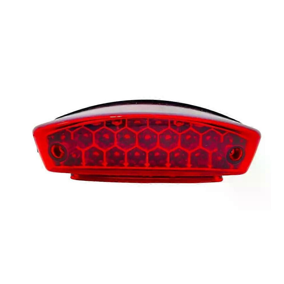 () Universal 12V Led Motorcycle Rear Tail Motorbike License Plate Brake Stop Lamp For Suzuki Ducati Red/Light 9013291433854