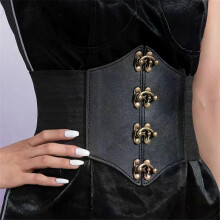 (XXL) Medeltida Retro Bred Bälte Herr Riddare Rustning Medeltida Kostym Vuxen Cosplay Dam Fancy Prop