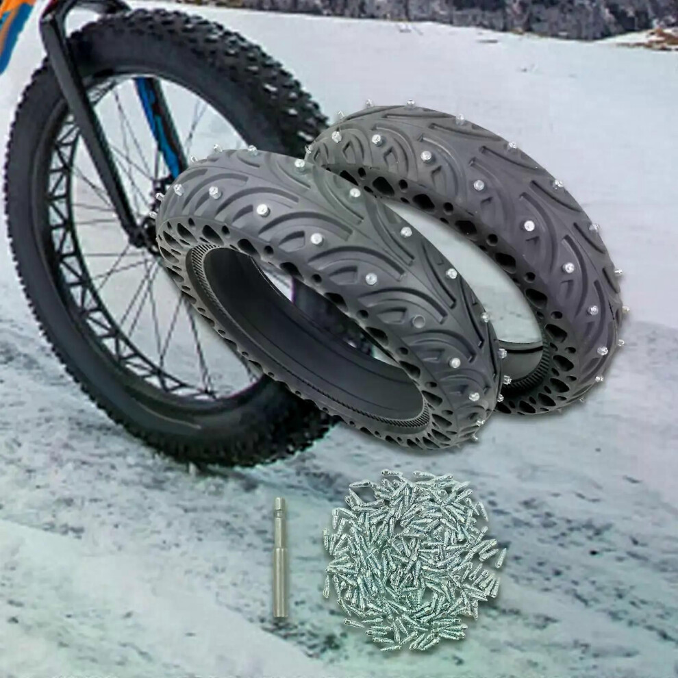 (4X9mm) 100X Tire Spikes Anti-Ice Snow Tire Spikes For Scooter Motorcycle Atv 9013291414693