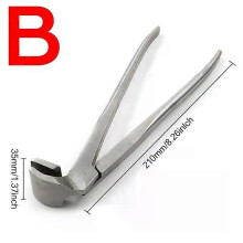 (Bending pliers) Leather Edge Adjustment Press Flatten Plier Clamp for Handbag Leather Bag Making Pliers DIY Hand Tools