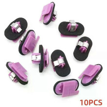 (10PCS) T4N6066 Front Door Sill Threshold Plate Retainer Clip Snap For Jaguar XE XF F-PACE I-PACE