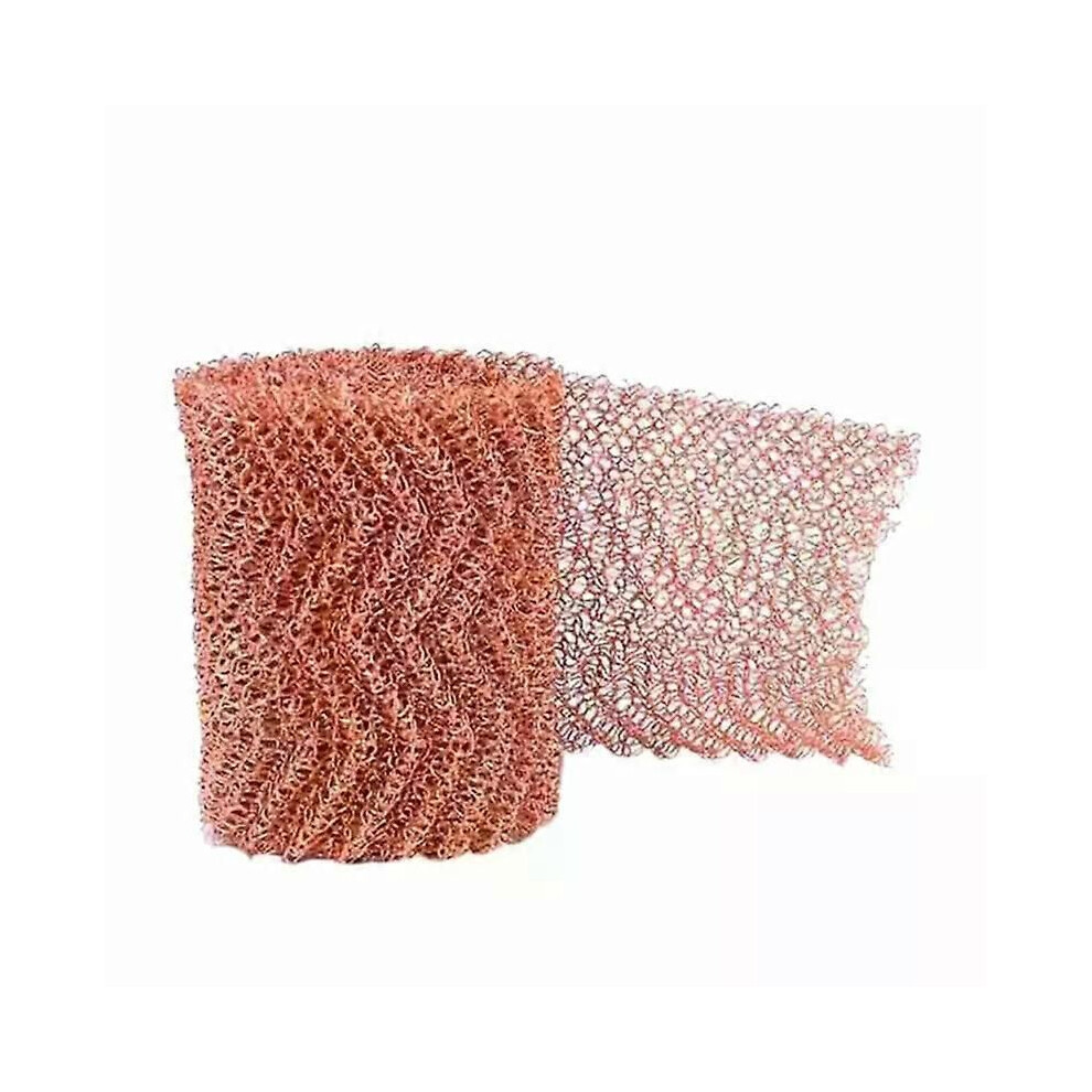 (12.7cmx6M) Pure Copper Mesh Woven Filter Sanitary Food Grade For Distillation Moonshine Home Brew Beer