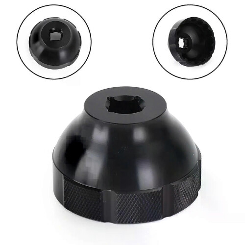 (Blue) BBT-692 16-Notch 44mm 3/8 Drive External Bottom Bracket Tool Black/Blue 1