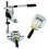(Large bracket) Table Top Drill Fixed Frame Single-Head Bench Drilling Machine Chuck Multifunctional Aluminum Alloy 3