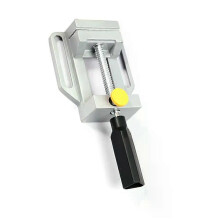 (Small vise) Table Top Drill Fixed Frame Single-Head Bench Drilling Machine Chuck Multifunctional Aluminum Alloy