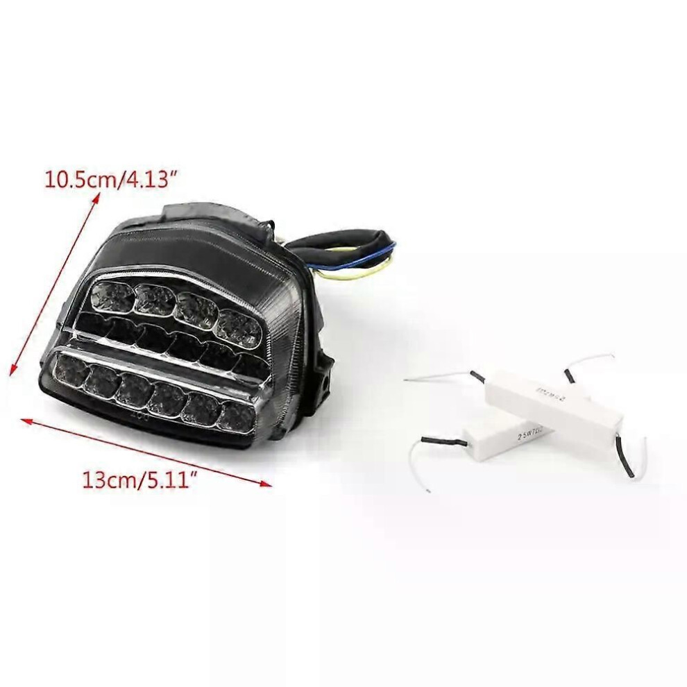 (Smoke Lense) Motorcycle Tail For Honda 2008 2009 2010 2011 2012 Cbr1000rr Cbr 1000Rr Accessories Light 9013291439290