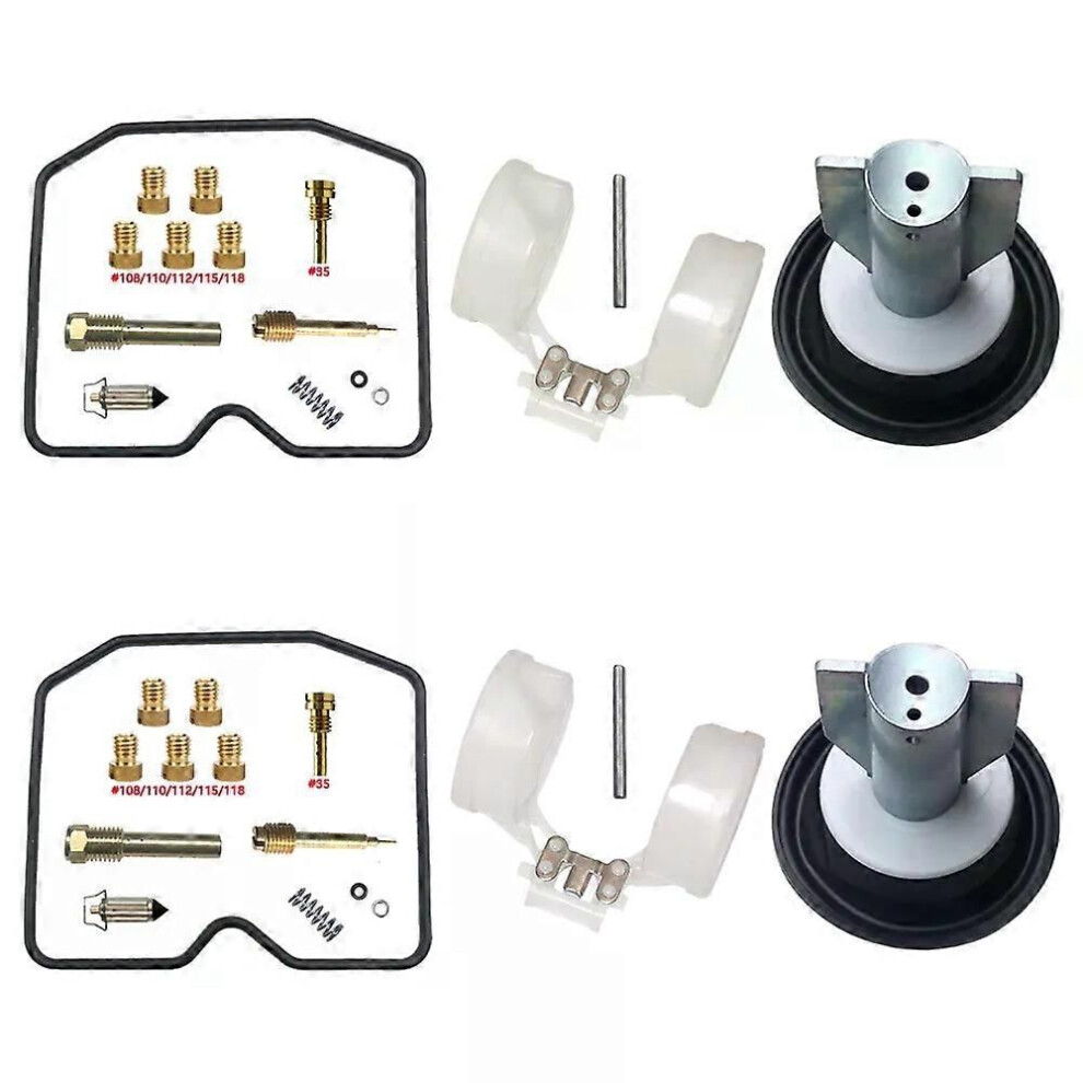 (B) Kawasaki Ltd454 Liquid Cooled En450 1987-1989 Carburetor Repair Kit For Keihin Cvk Carb Rebuild Parts 9013291444980