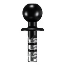 (25 mm) musta haarukan ohjainkannatin 17 mm 25 mm kuulakiinnityssovitin alumiiniseoksesta moottoripyörän