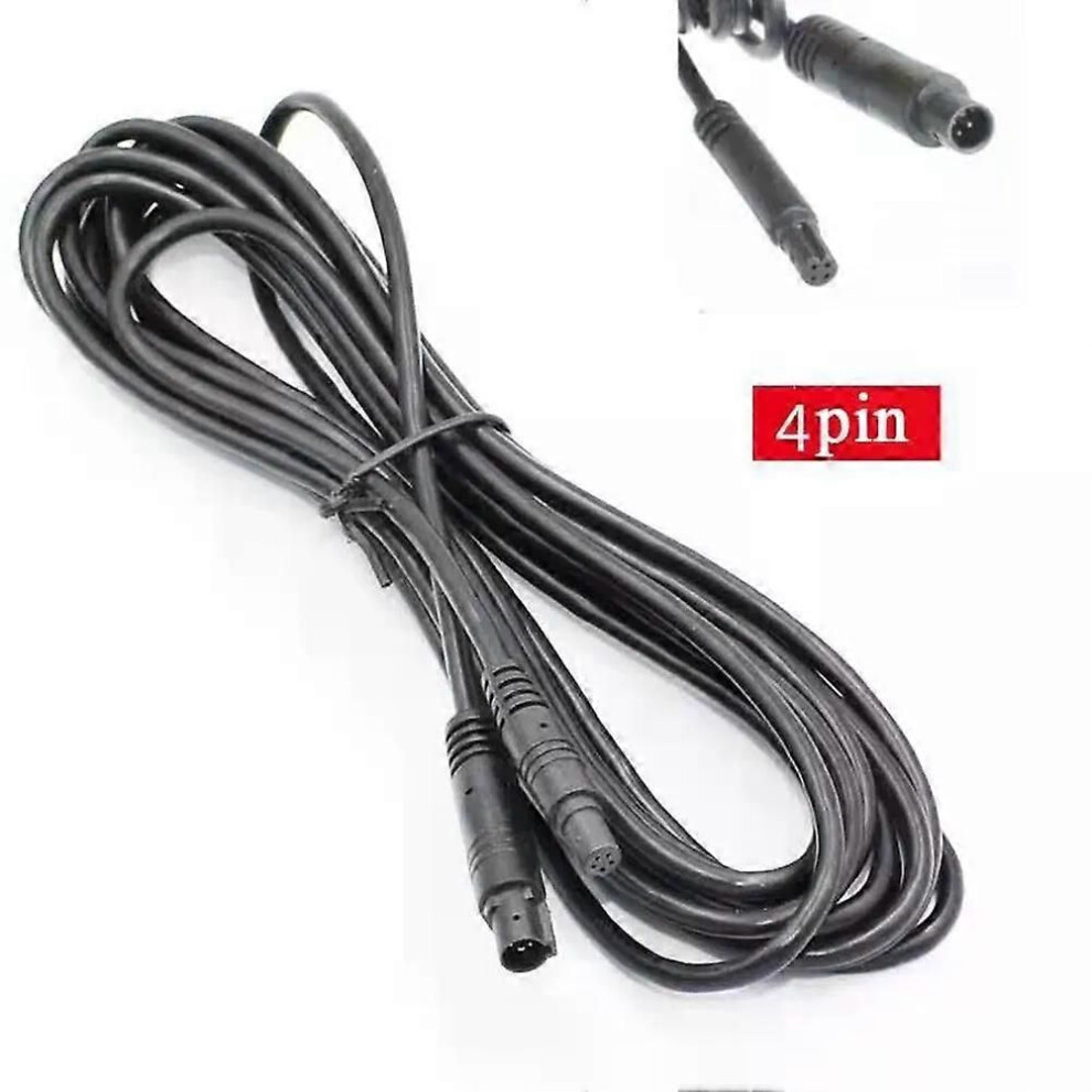 (4Pin) 1X 4/5Pin Male To Female 25M Car Reversing Parking Camera Video Extension Cable Wire For Dash Cam Reverse 9013291441620