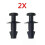 (2X) 2Pcs Parcel Shelf Tray Strap String Clips Hook 95129884 For Chevrolet Trax Tracker MK1 2013 2014 2015 1