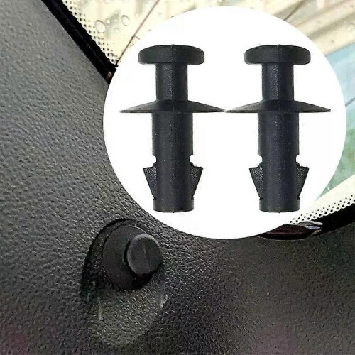 (4X) 2Pcs Parcel Shelf Tray Strap String Clips Hook 95129884 For Chevrolet Trax Tracker MK1 2013 2014 2015 1