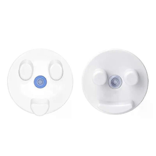 (for style 1) Smiling Face Sponge Holder for Kitchen Bathroom Sink Suction Cup Installation 1