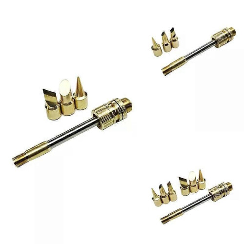 (Golden Type B) 510 Electric Soldering Iron Tip Replaceable Solder Iron Tip Welding Tools 20-100W Cutter Head 2