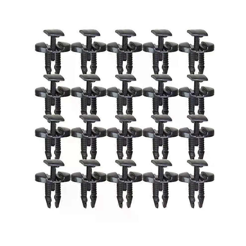 (20X) Bumper Rivets Fender Fixed Clamp For Citroen C2 3 4 5 Ds4 5 Saxo Peugeot 106 107 205 206 207 208 301 9013291441965