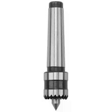 (Silver MT2) Wood Lathe Drive Center Turning Spur With Spring Loaded Point Woodturing Woodworking Wood Turning Tools