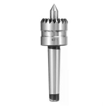 (Silver MT1) Wood Lathe Drive Center Turning Spur With Spring Loaded Point Woodturing Woodworking Wood Turning Tools